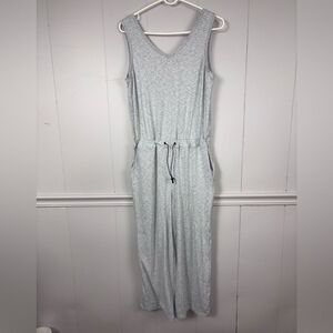 Stylus Gray Sport Jumpsuit Size Small Beach Vacation Summer Athleisure